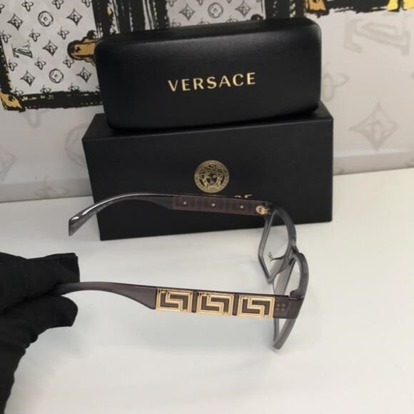 💯- New Authentic Versace VE3339U 5406 Square Unisex Eyeglasses - Picture 11 of 12